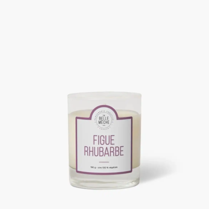 Bougie  Figue Rhubarbe