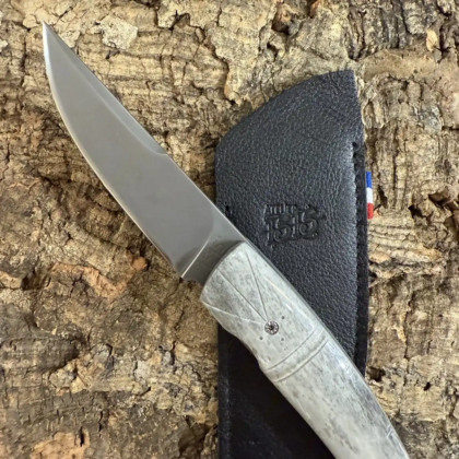 1515 Inuit Os de Renne gris lin