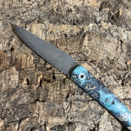 Le Passager « Custom » – Loupe d’érable Negundo stabilisée et teintée