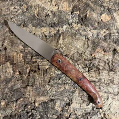 Le Passager « Custom » – Loupe d’Amboine stabilisée et teintée