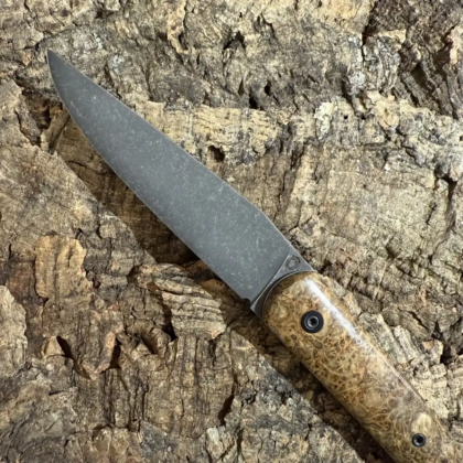 Le Passager « Custom » – Loupe d’érable Negundo stabilisée et teintée