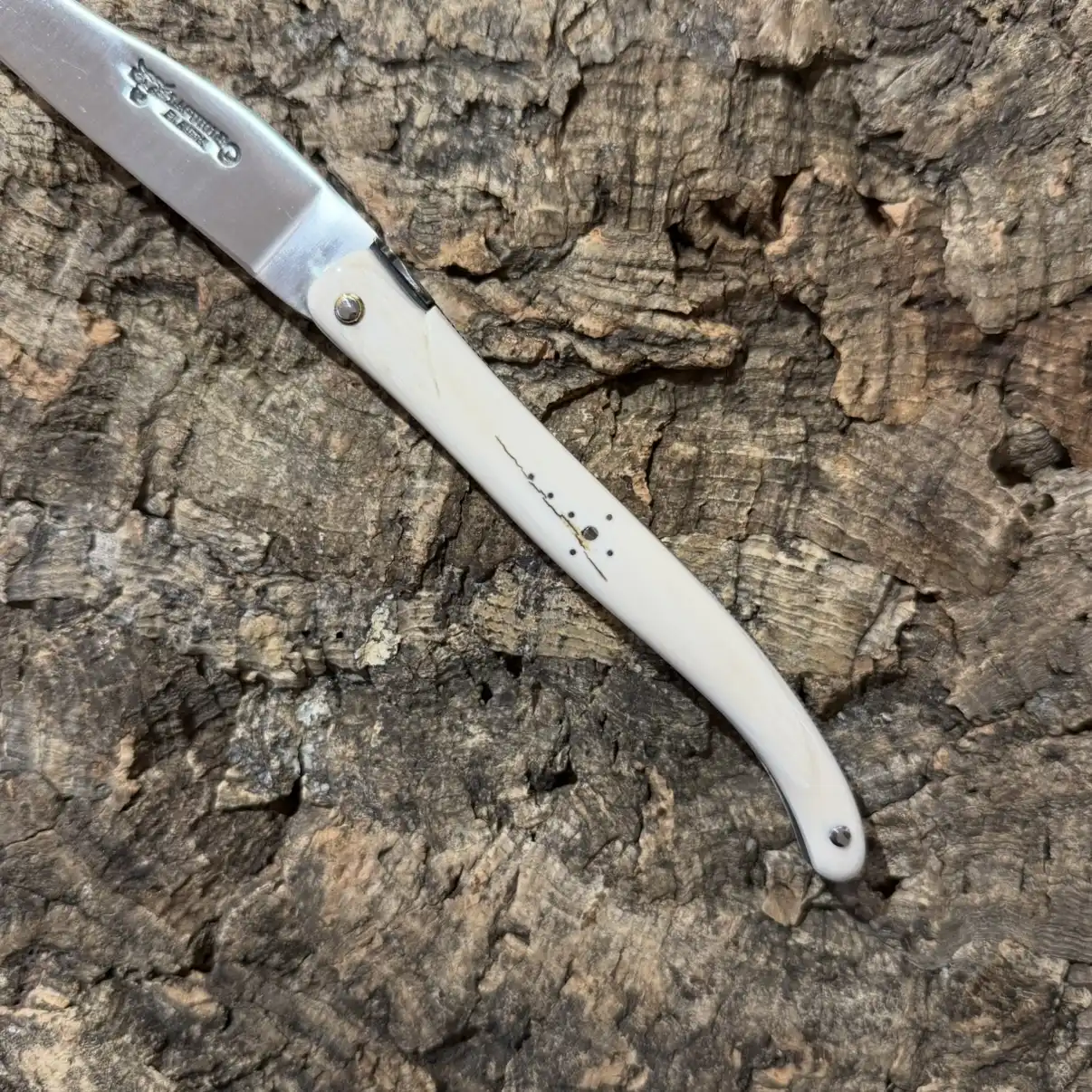 Couteau pliant – Ivoire de mammouth