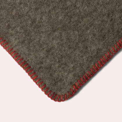 Plaid Rhune feston Carmin