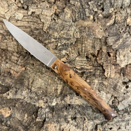 Couteau pliant – Loupe de Thuya