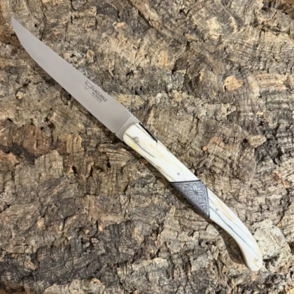 Couteau pliant 17 cm – Os de Girafe