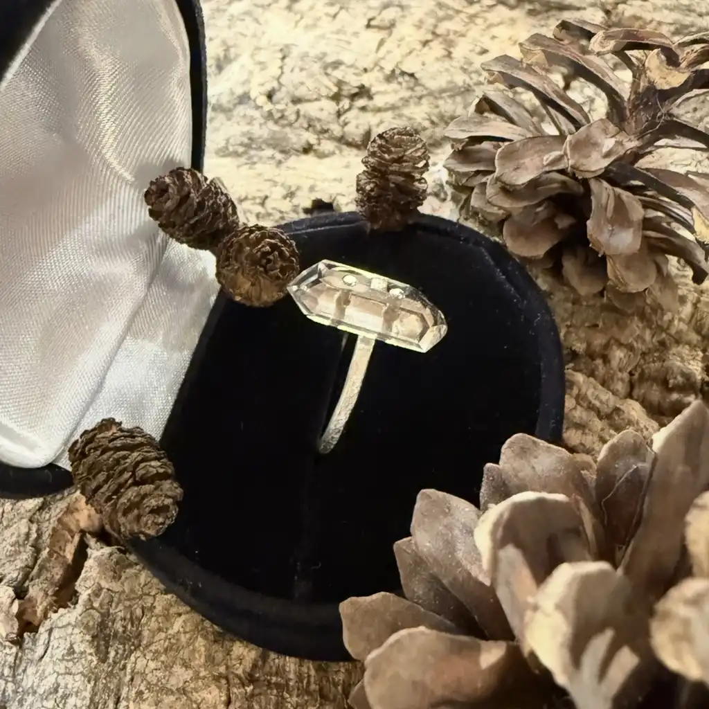 Bague en Quartz du Mont-Blanc