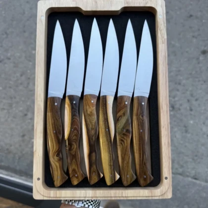 L&rsquo;Alpin Mont-Blanc set en pistachier